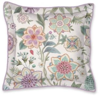 Pip Studio Zierkissen Quadratisch Viva Las Flores Weiß (45x45cm) 320925