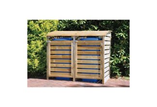 Tetzner & Jentzsch Mülltonnenbox HENRI Mülltonnenabtrennung 2-fach