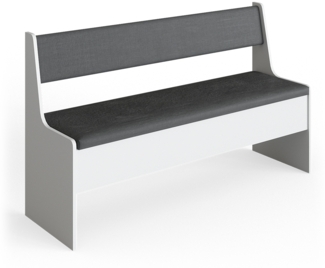 Esszimmer-Bank Roman Weiß 41.5 x 136.6 cm Vicco
