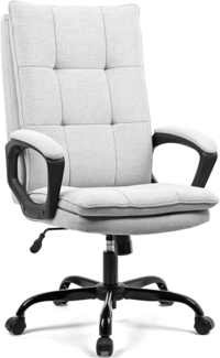 BASETBL Bürostuhl Ergonomisch Schreibtischstuhl Chefsessel 150kg gepolstert