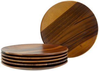 Nature Collection Akazienholz, Teller 6-tlg (mo)