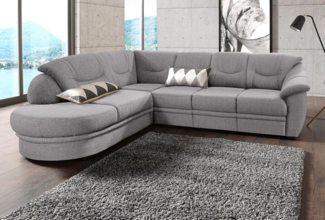 sit&more Ecksofa Savoni L-Form, wahlweise mit Bettfunktion