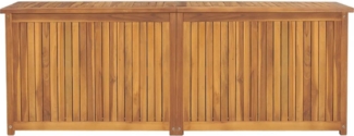vidaXL Gartenbox 150x50x55 cm Massivholz Teak 318733