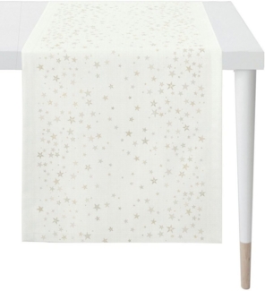 APELT Tischläufer 4709 CHRISTMAS GLAM, Weihnachtsdeko, Weihnachten (1-tlg), Lurex-Jacquardgewebe