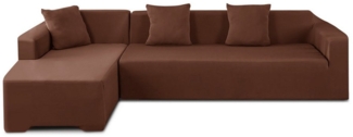 Coonoor Sofabezug Untere schicht Sofa-Schutzbezug, Ultradünner elastischer Sofabezug, polyester-Sofabezug, einfarbige Sofa-Schutzhülle