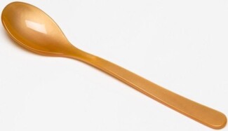 G.F. Heim Söhne Müslilöffel aus Acrylglas gold 619-7