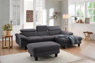 Home affaire Ecksofa Pilot L-Form, wahlweise mit Bettfunktion und Bettkasten