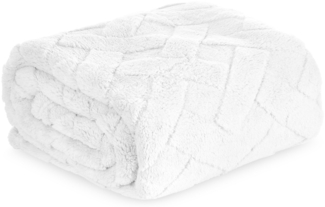 Wohndecke CARO, Design91, Karierte Kuscheldecke ideales Geschenk Weiche, warme Decke