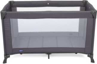 Chicco ´Gute Nacht' Reisebett, mit Transporttasche, 122 x 76 x 63 cm,  Dunkelgrau