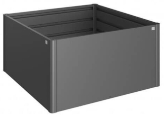 Biohort Hochbeet 152 x 152 x 77 cm (BxTxH) lieferbar in 3 Farben dunkelgrau-metallic
