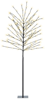 Spetebo LED Dekolicht Lichterbaum 180 cm für Außen und Innen - 160 LED, Timer, LED fest integriert, warm weiß, Strom betrieben mit Timer Funktion