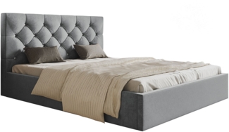 AX LIVING Boxspringbett 140x200 mit Bettkasten Orchido Beige – Luxus & Komfort