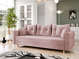 Schlafsofa Zyruno S 3 (Farbe: Manila 09)