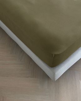 Kayori Spannbettlaken Tara, Jersey-Elasthan, Gummizug: rundum, (1 Stück), Hergestellt aus GOTS-zertifizierter Bio-Baumwolle