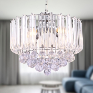 Hängelampe Esstisch Kristall Lampe Pendelleuchte Wohnzimmer Kronleuchter
