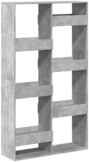 vidaXL Bücherregal Betongrau 100x33x175 cm Holzwerkstoff 3309405