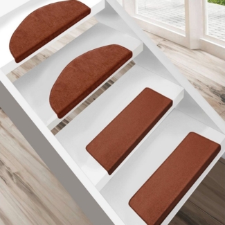 Floordirekt Stufenmatte Sinfonie, 2 Farben & 2 Größen, Treppenschutz, Halbrund, Höhe: 10 mm