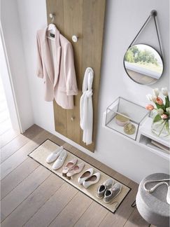 wash+dry by Kleen-Tex Fußmatte Läufer 35x120 Champagner beige, Läufer mittel, Höhe: 350 mm