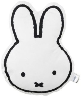 United Labels® Dekokissen Miffy Kissen Hase Plüsch Dekokissen Zierkissen Kopfkissen 37x30cm