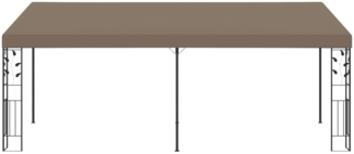 vidaXL Wand-Pavillon 6x3x2,5 m Taupe 312267