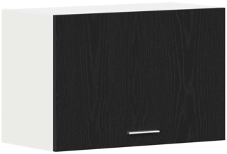 vidaXL Hängeschrank mit Tür Riga Schwarz Eichen-Optik 60 x 31 x 60 cm 863146