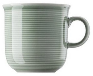 Becher mit Henkel groß Trend Colour Moss Green Thomas Porzellan Becher - Mikrowelle geeignet, Spülmaschinenfest