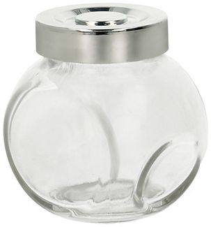 METALTEX 252891000 Vorratsglas mit Deckel 200 ml / Gewürzglas