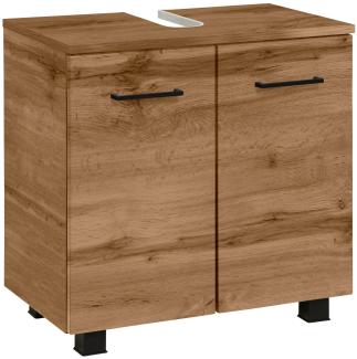 welltime Waschbeckenunterschrank Trento, verschiedene Ausführungen und Farben Badmöbel, Breite 60cm, Badezimmerschrank Beckenunterschrank WBU