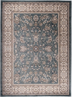 Mazovia Orientteppich Oriente Teppich - Traditioneller Teppich Orient Blau, 60x100 cm, Geeignet für Fußbodenheizung, Pflegeleicht, Wohnzimmerteppich