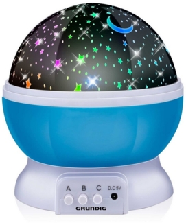 Grundig LED Nachtlicht Sternenprojektor, LED fest integriert, Sternenhimmel Projektor