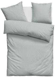 LeGer Home by Lena Gercke Bettwäsche Linnea, Renforcé, 2 teilig, aus 100% Baumwolle, Streifendesign