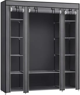 Kleiderschrank, Stoffschrank 150x45x175 cm