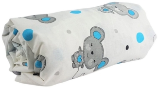 Babymajawelt Spannbettlaken Spannbetttuch Baumwolle für Babybett 90x200, Glatt, Muster, Baumwolle, Gummizug: Rundum, (1 Stück), Mit rundum Gummizug, Sehr Hautfreundlich, Limitiert