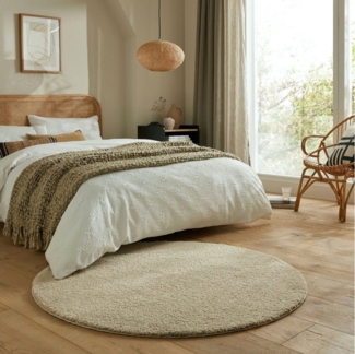 FLAIR RUGS Teppich Fluffy, rund, Höhe: 23 mm
