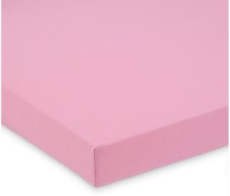 Fabimax 2680 Jersey Spannbettlaken Beistellbett 55x90 rosa