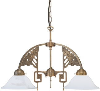 Kronleuchter D71-22op Berliner Messing