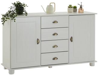 IDIMEX Kommode COLMAR, Sideboard Flur Kommode Sideboard Anrichte Landhausstil Kiefer massiv w