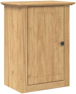 vidaXL Badezimmer-Wandschrank mit Tür BODO Honigbraun 44 x 30 x 60 cm 42023472