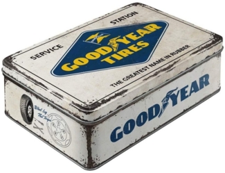 Nostalgic-Art Keksdose Vorratsdose Kaffeedose Frischhaltedose - Goodyear Logo