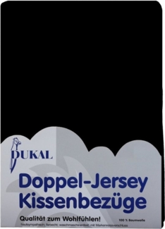 DUKAL Kissenbezüge aus hochwertigem Doppel-Jersey, 100% Baumwolle, (1 Stück), 40x40 cm, mit Reißverschluss, Made in Germany