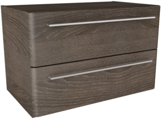 Lanzet K8 Waschtischunterschrank 76 cm Dunkelbraun