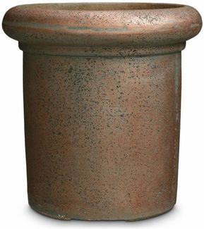 Casa Padrino Luxus Blumentopf Bronze Ø 60 x H. 60 cm - Luxus Garten Deko