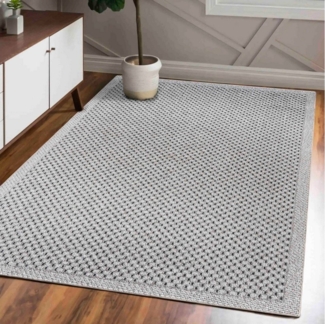 Mazovia Designteppich Modern Weich Minimalist Teppich für Wohnzimmer - Neutralfarben Teppich, 80 x 150 cm, Fußbodenheizung