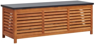 vidaXL Gartenbox 150x50x55 cm Eukalyptus Massivholz 47286