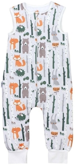 TupTam Babyschlafsack Ganzjahresschlafsack mit Beinen OEKO-TEX zertifiziert 2,5 TOG Unisex