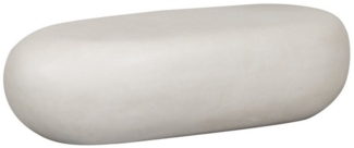 WOOOD Couchtisch Pebble in Betonoptik, 100x43 cm, Geeignet für den Innen- und Außeneinsatz