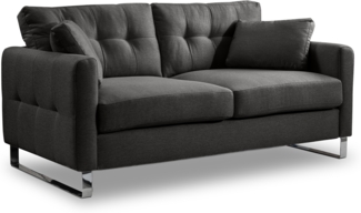 Sofa (B/H/T: 175x92x94 cm) in Grau