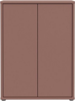 PREISBRECHER Schuhkommode ALICE SPRINGS, 4 Böden, push to open, in Terrakotta - 74,5x99,1x34,9cm (BxHxT)