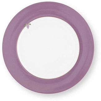 Pip Studio Frühstücksteller Lily & Lotus Uni Lila (23cm) 51.001.472