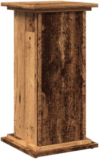 vidaXL Postament mit Stauraum, Holzwerkstoff, Altholz, 31 x 30 x 60 cm